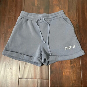 Taylor Swift Purple/ Gray Swiftie Shorts Official SMALL